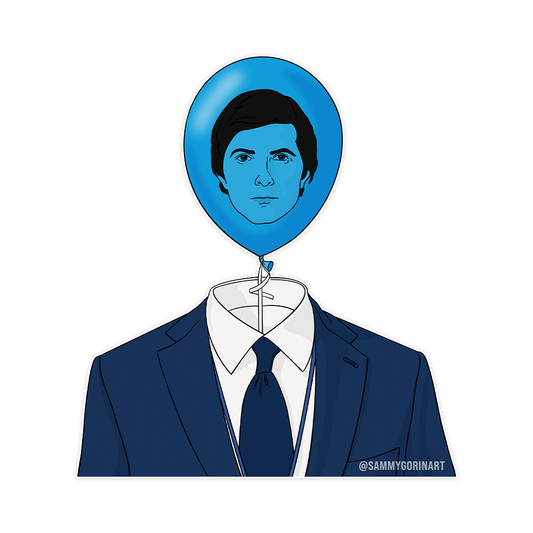 Mark Balloon Sticker