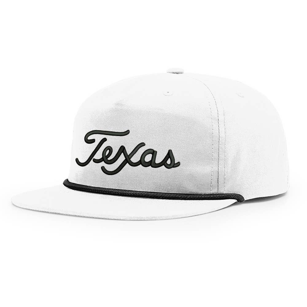 Texas Script Grandpa Rope 3D Embroidered Hat