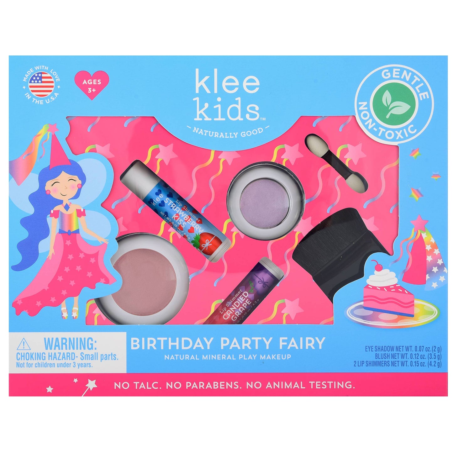 Mermaid Star - Klee Kids Natural Play Makeup 4-PC Kit