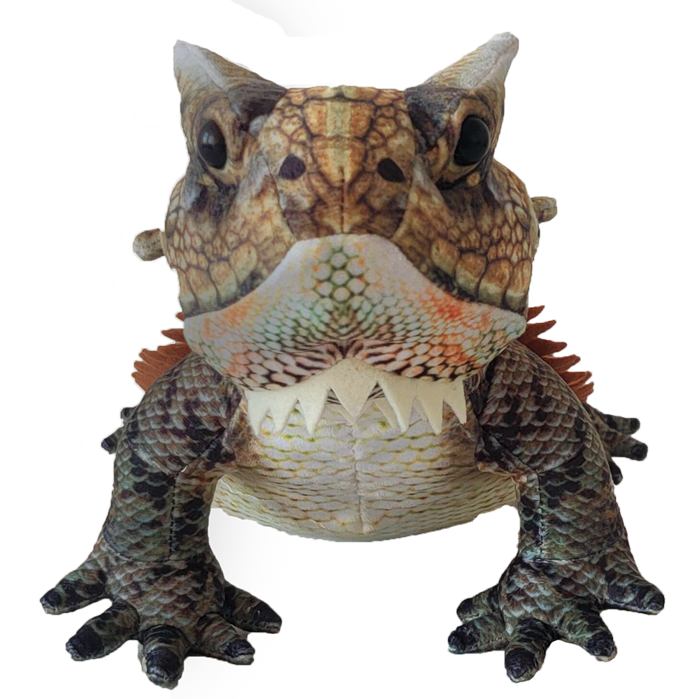 Texas Horned Lizard Plush 20.5" Stuffed Animal