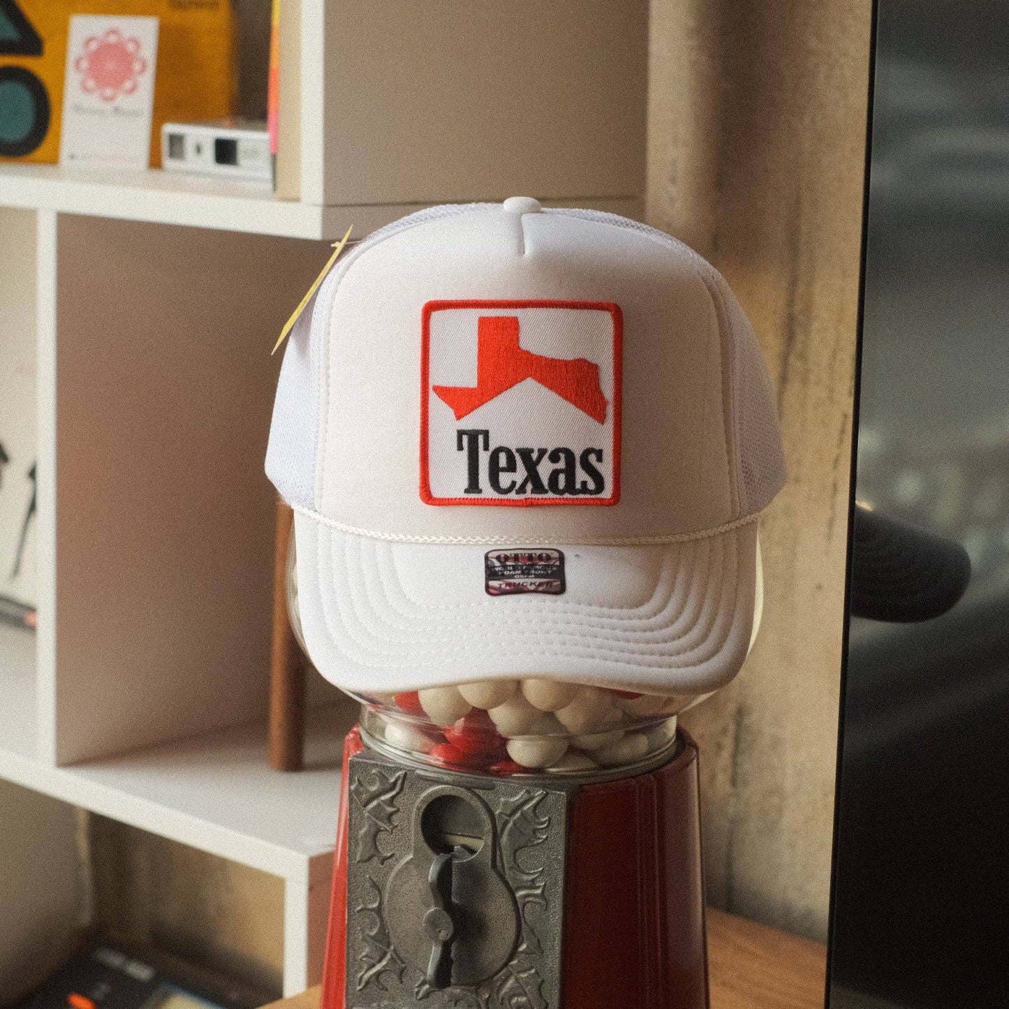 Texas Shape Foam Trucker Classic Snapback Hat