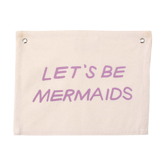 Mermaid  Canvas Banner