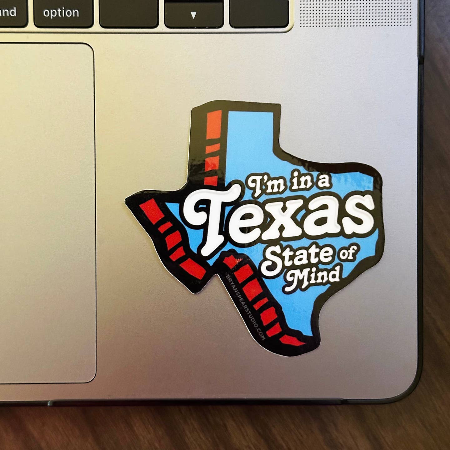 I'm in a Texas State of Mind Sticker