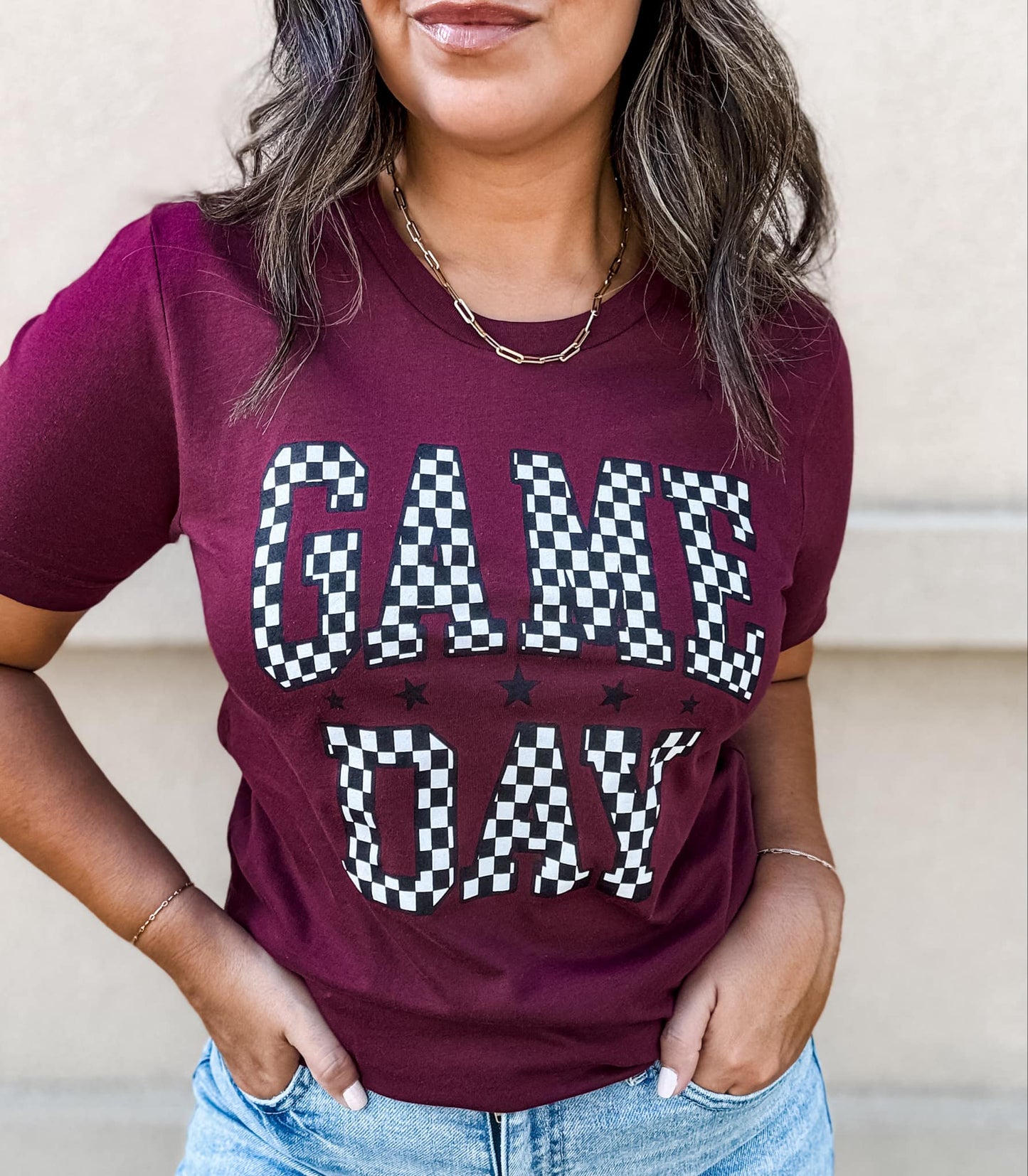 Game Day Maroon Tee