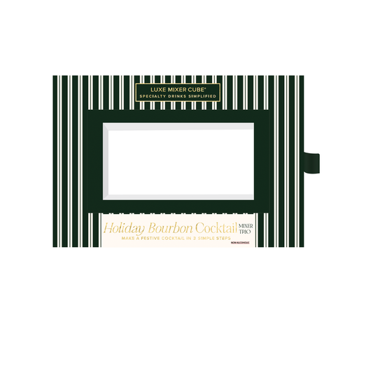 Holiday Bourbon Cocktail Mixer Trio