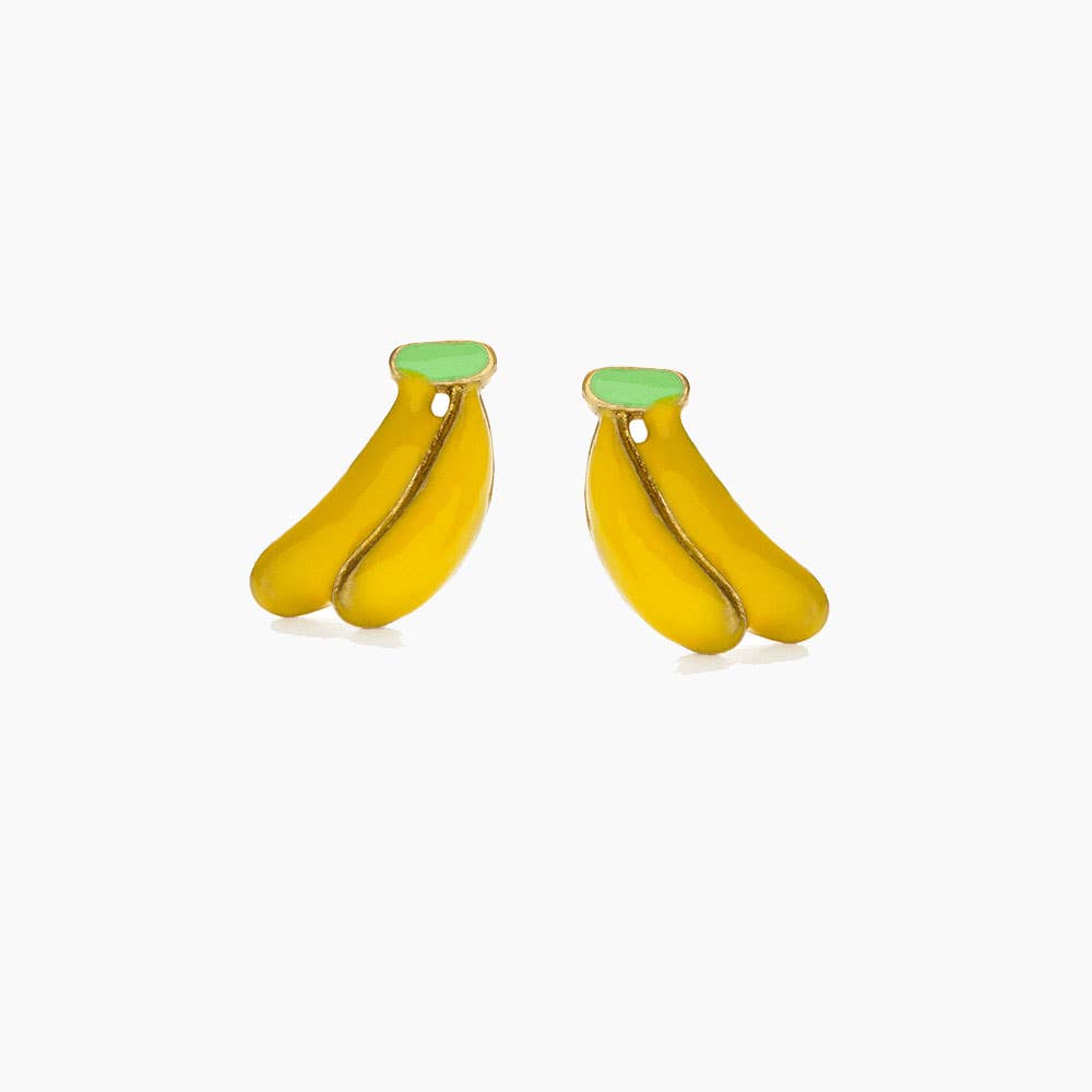 Banana Stud Earrings