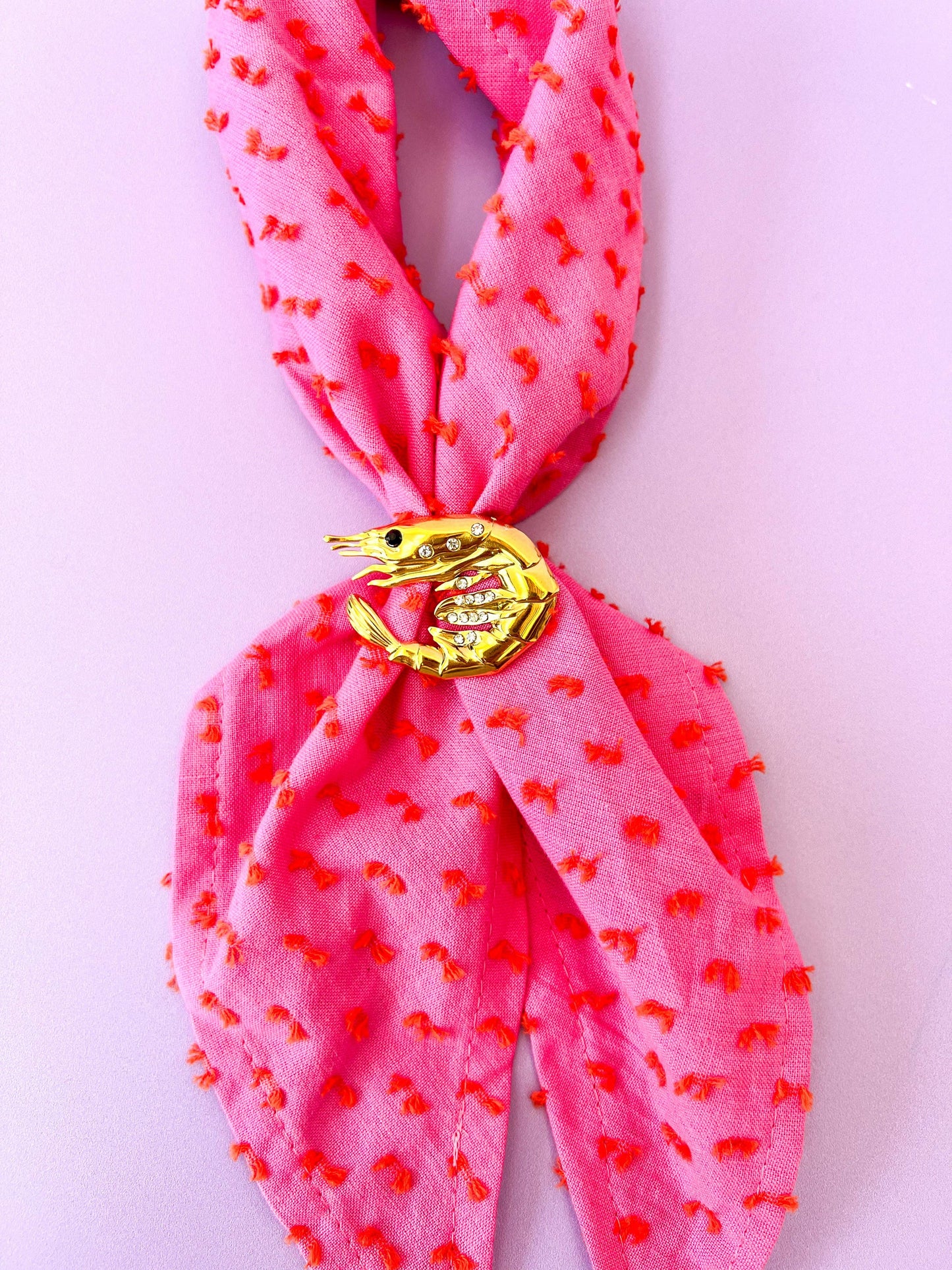 Fancy Shrimp Bandana Slide