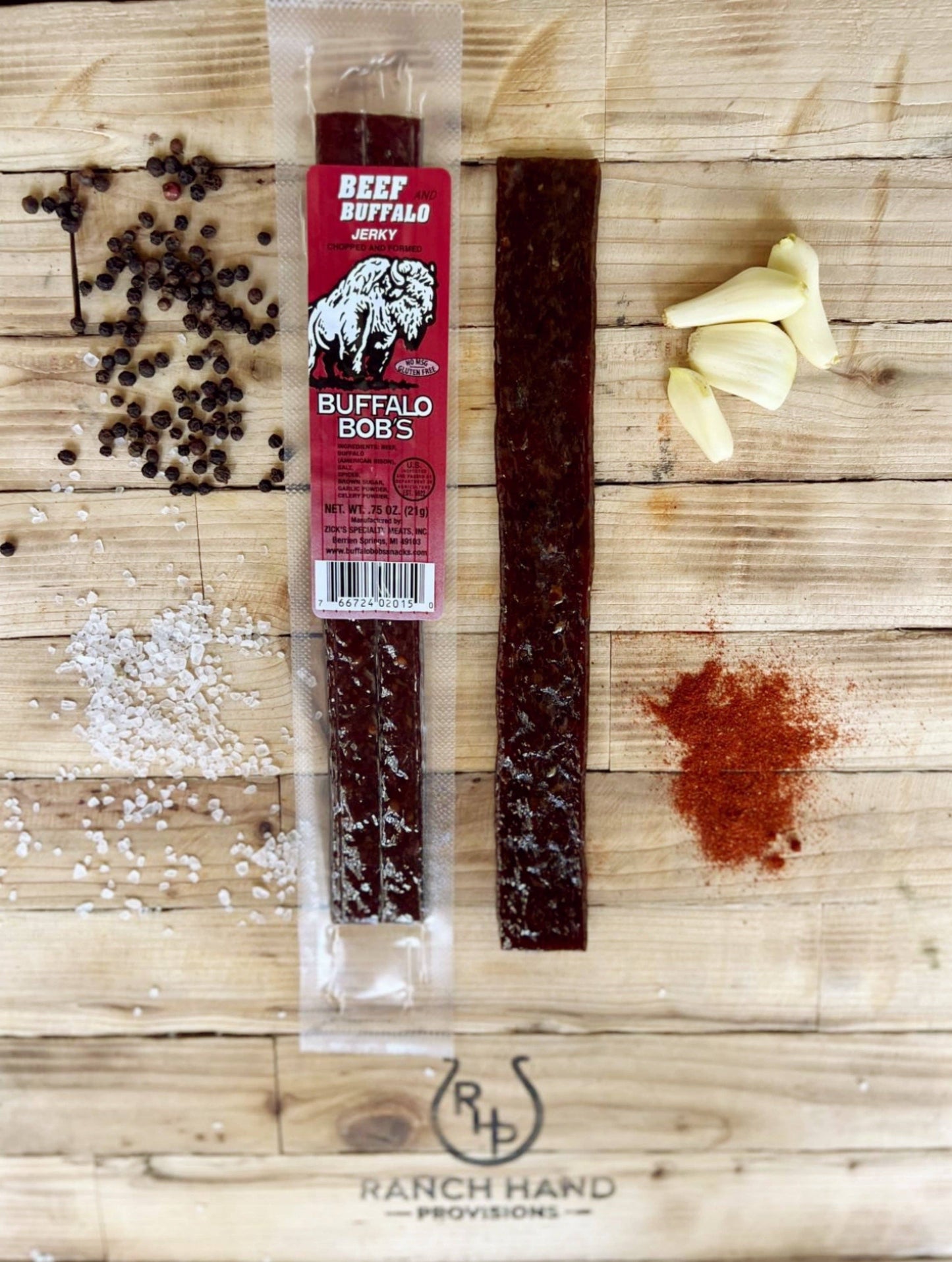 Smoked Buffalo Jerky