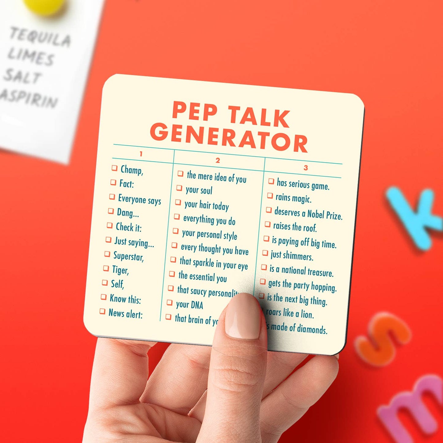 Pep Talk Generator Magnet