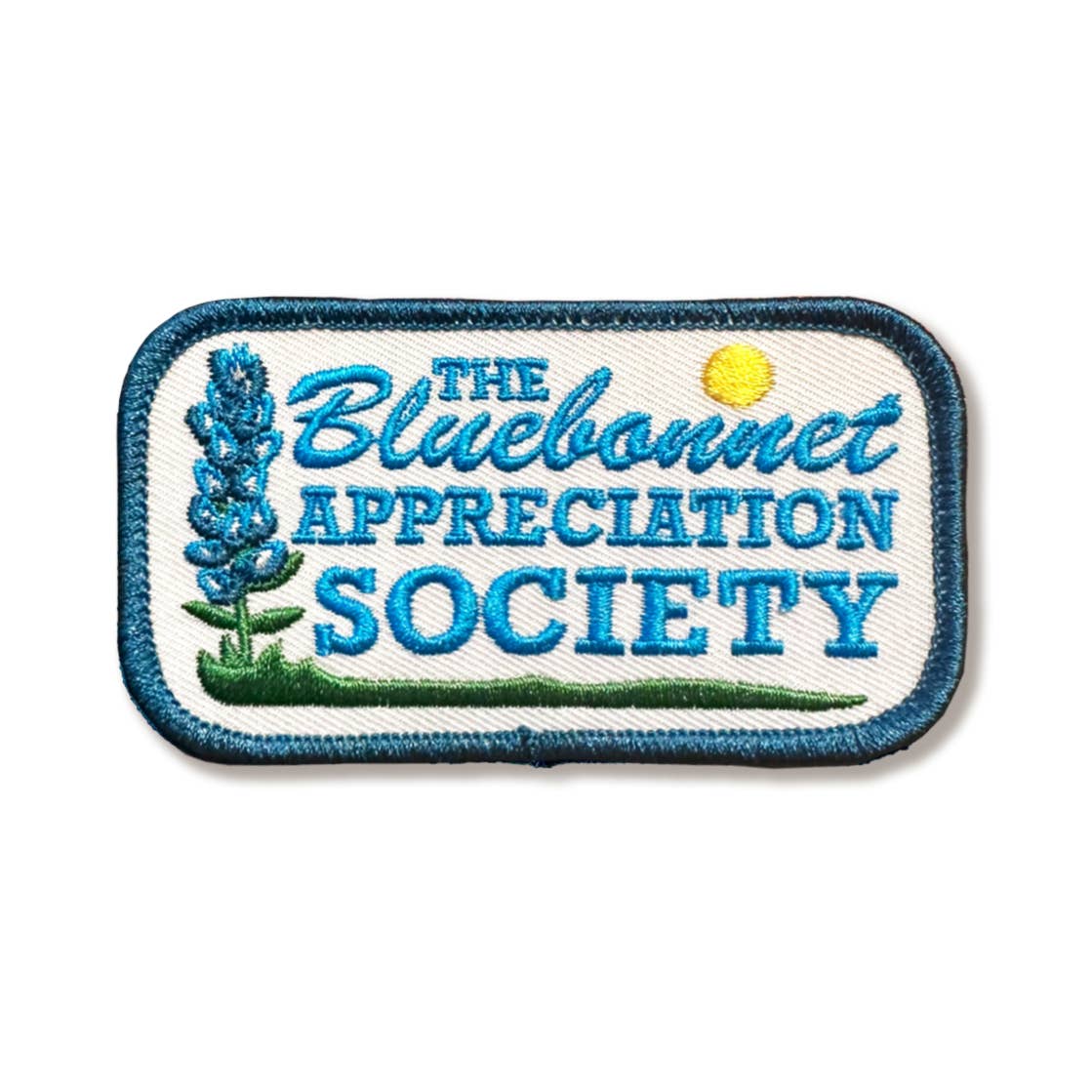 The Bluebonnet Appreciation Society Patch