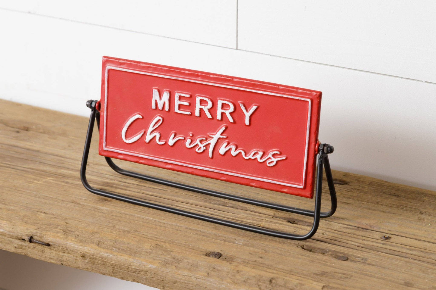 Holiday Two-Sided Metal Sign