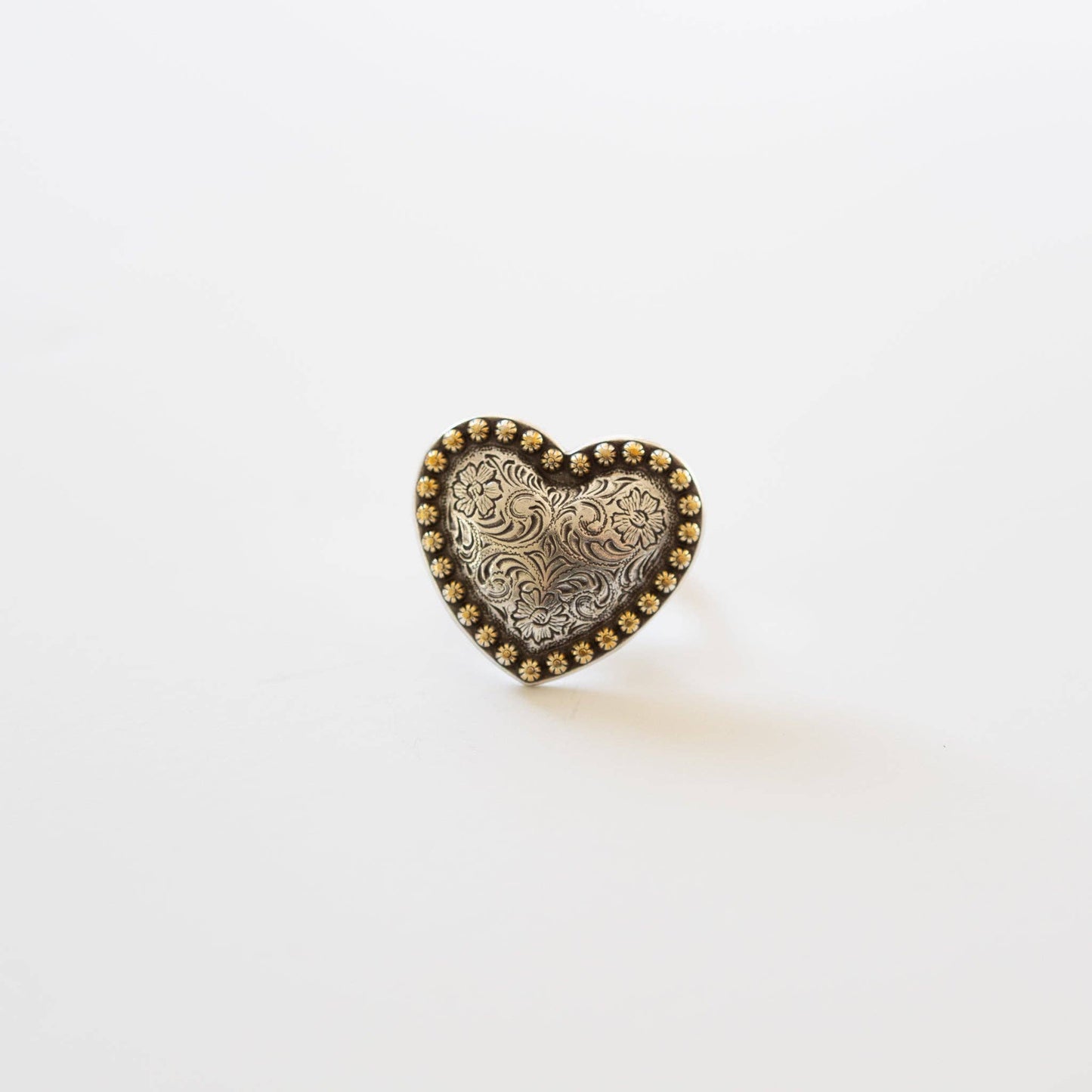 Concho Scarf Slide | Vintage Heart