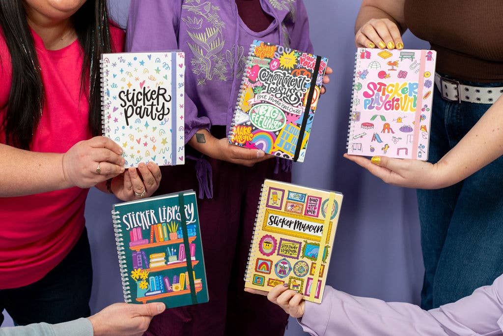 Commitment Issues – Colorful Reusable Sticker Book