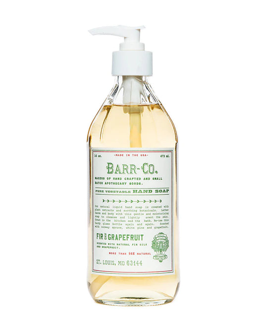 Barr-Co. Fir & Grapefruit Liquid Hand Soap