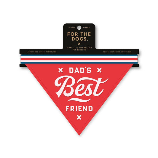 Dad's Best Friend Dog Bandana