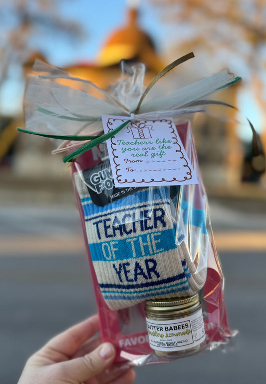 Pre-Wrapped Holiday Teacher Gift