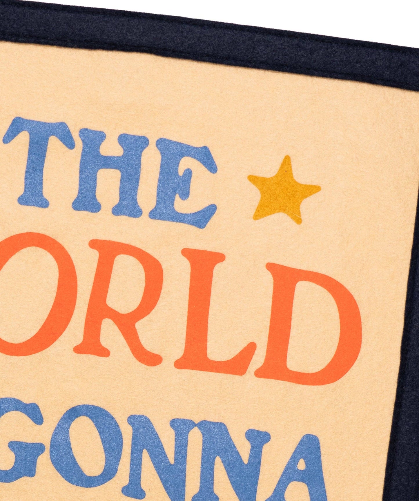 The World Is Gonna Know Your Name Camp Flag • Hamilton x Oxford Pennant
