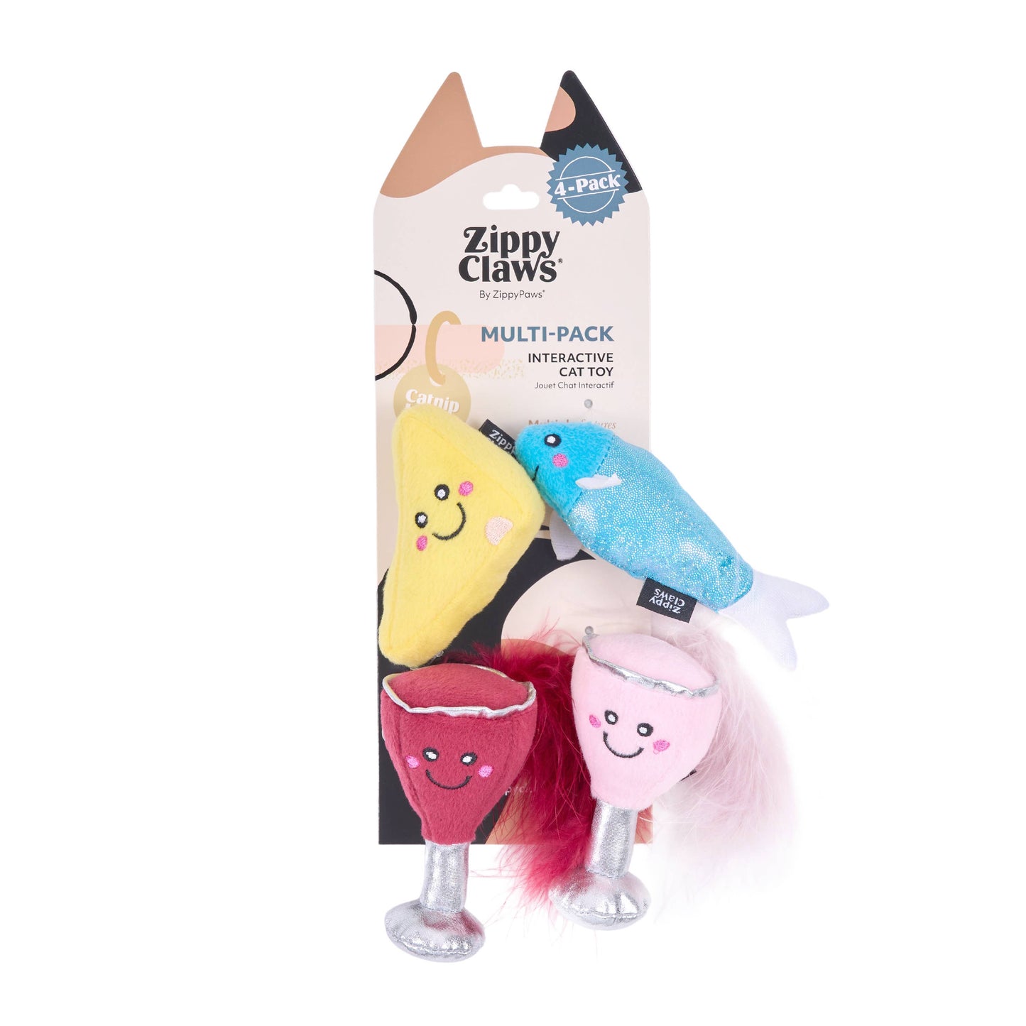 ZippyClaws® NomNomz® 4-Pack - Catcuterie