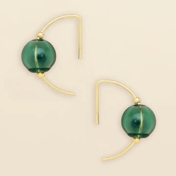 Refined Glass Earrings