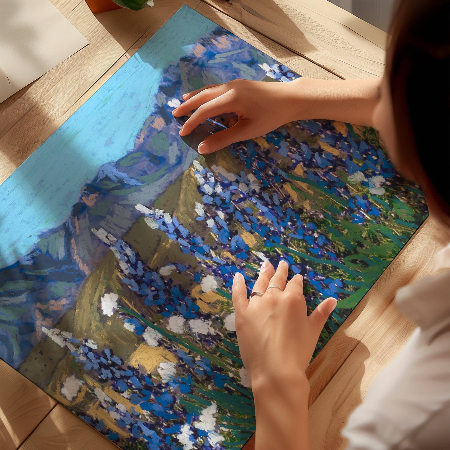 Bluebonnets Big Bend National Park Art Print: 11×14 inches