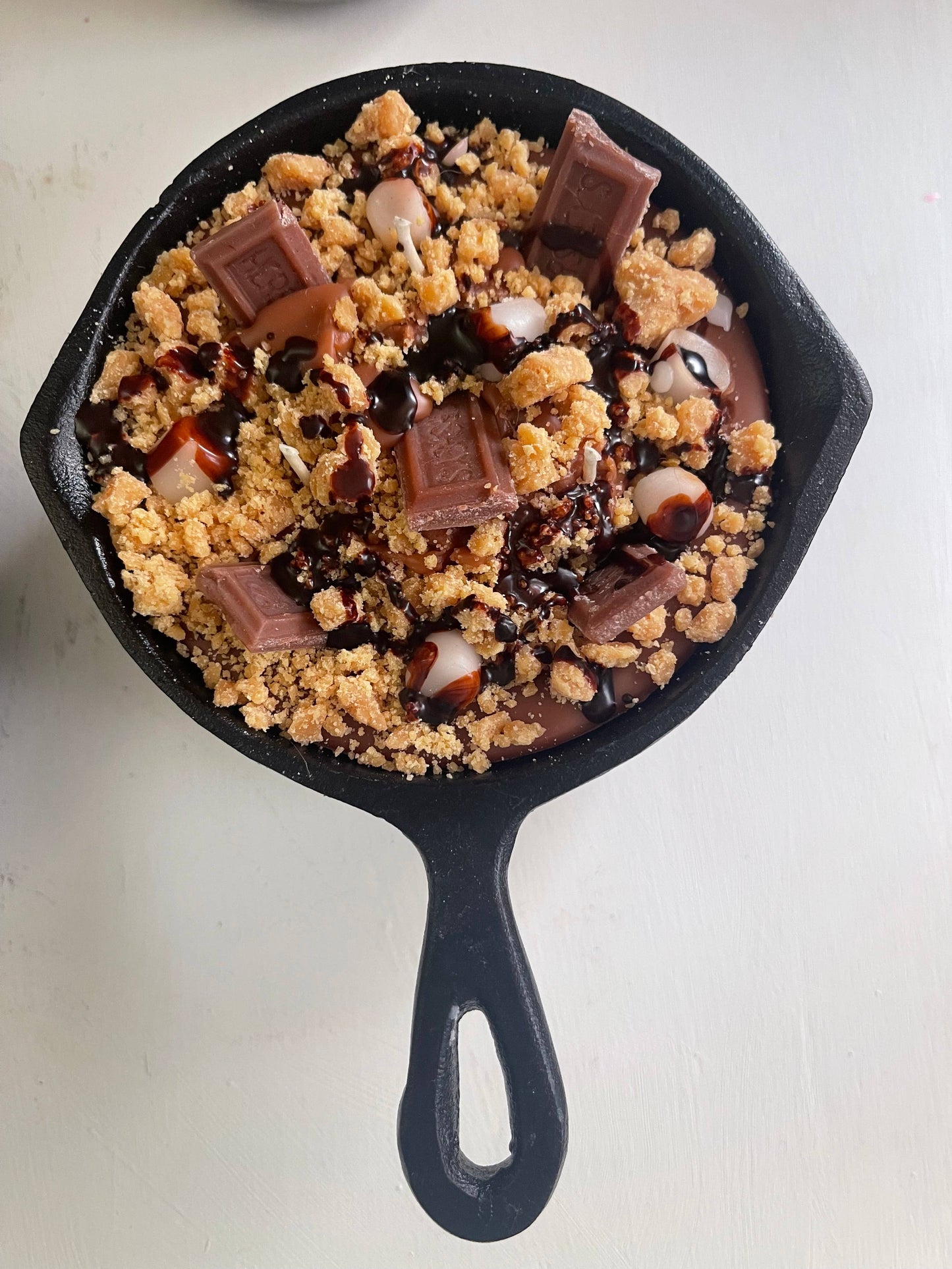 8 oz S'more Iron Skillet Candle