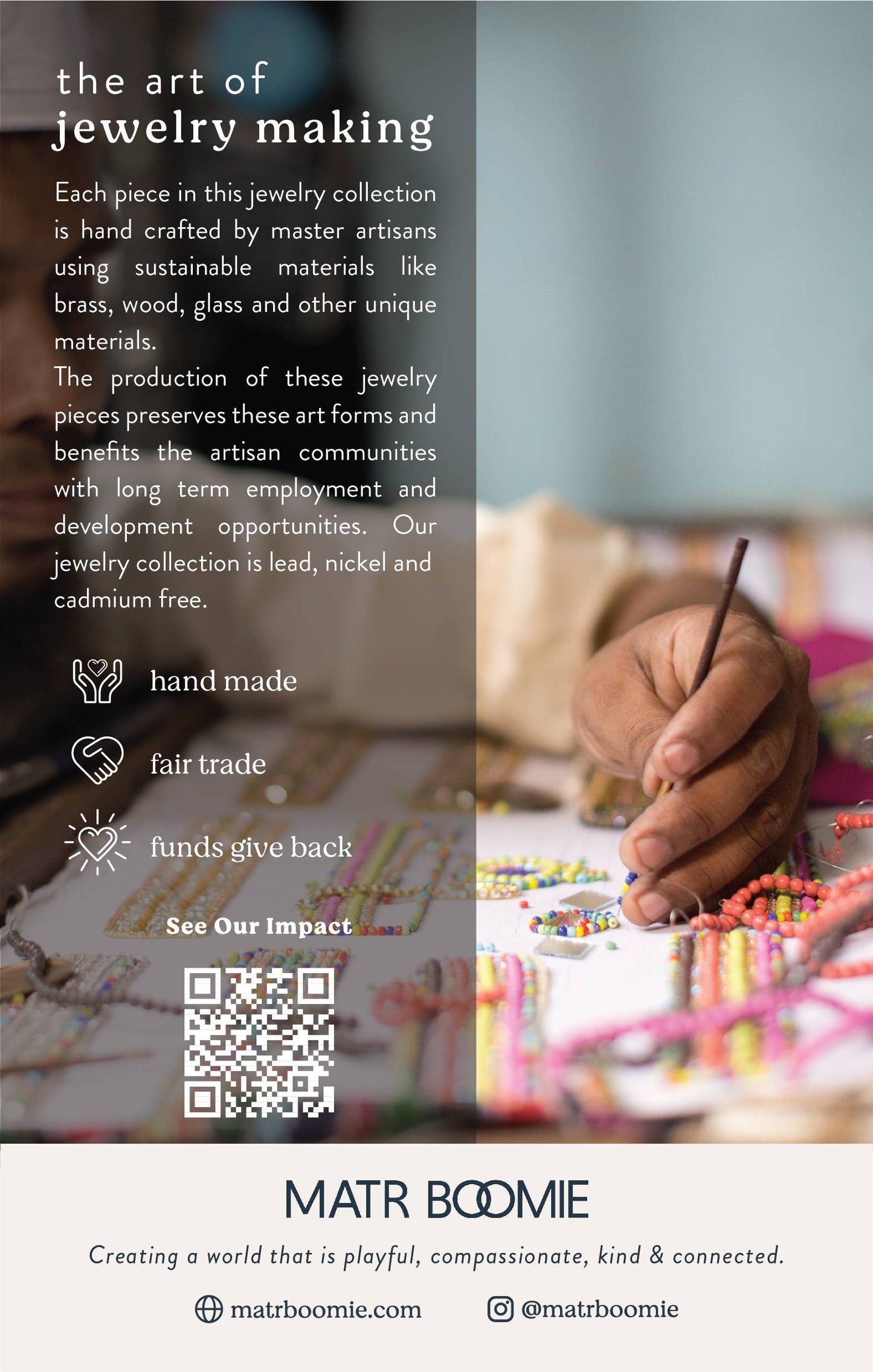 Chameli Leaf Teal Drop Earrings