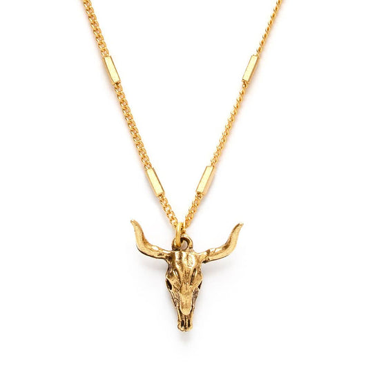 Longhorn Skull Necklace
