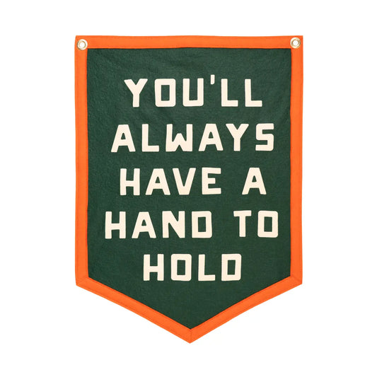 You'll Always Have A Hand To Hold Camp Flag • Billy Strings X Oxford Pennant