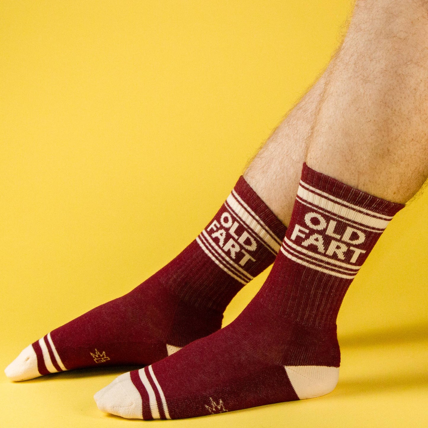 Old Fart Gym Crew Socks