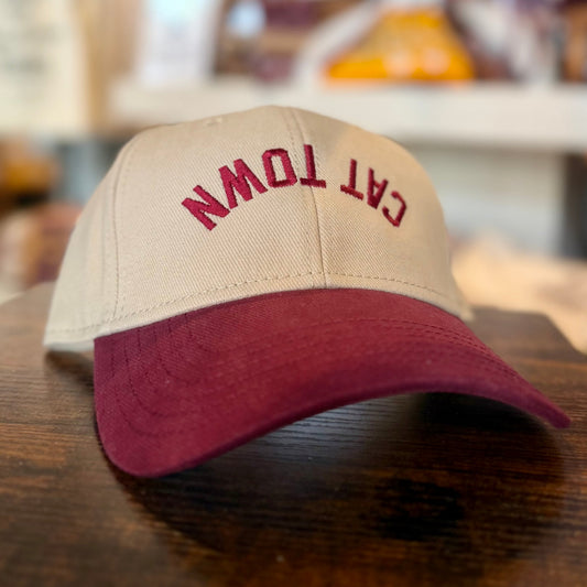 CAT TOWN Upside Down 6 Panel Baseball Cap