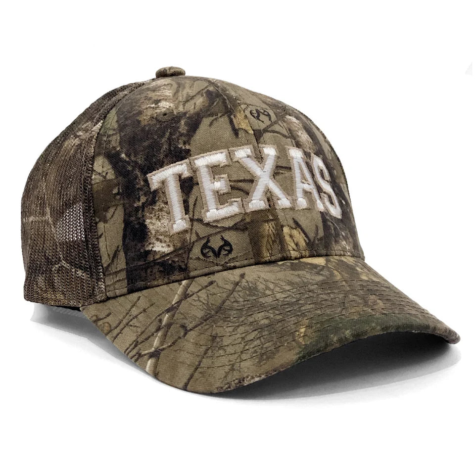 Texas Arched Camo Cap