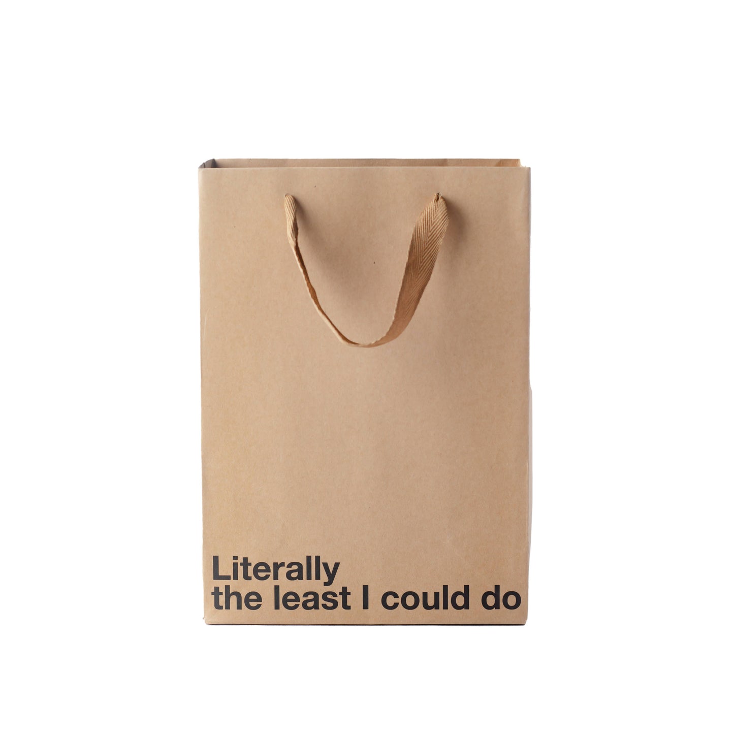 "The least I could do" Gift Bag