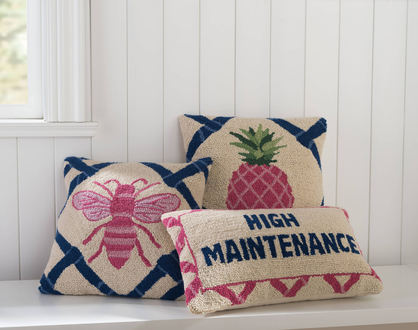 High Maintenance Hook Pillow