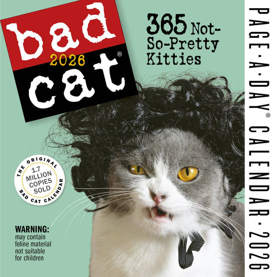 Bad Cat Page-A-Day® Calendar 2026