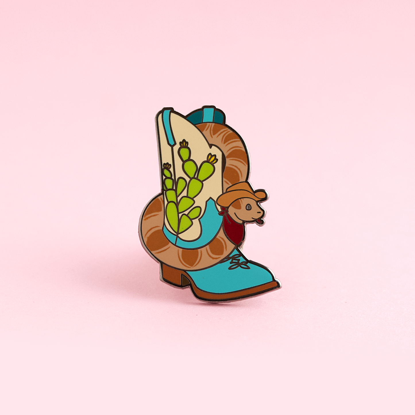 Snake In My Boot Pin