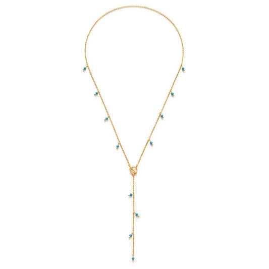 Beaded Lariat Necklace