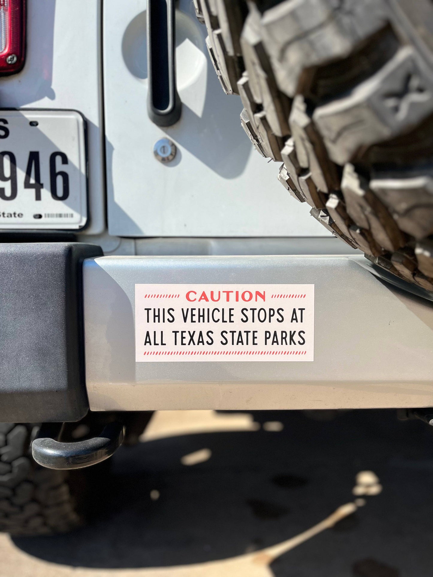 Texas State Park Bumper Stickers