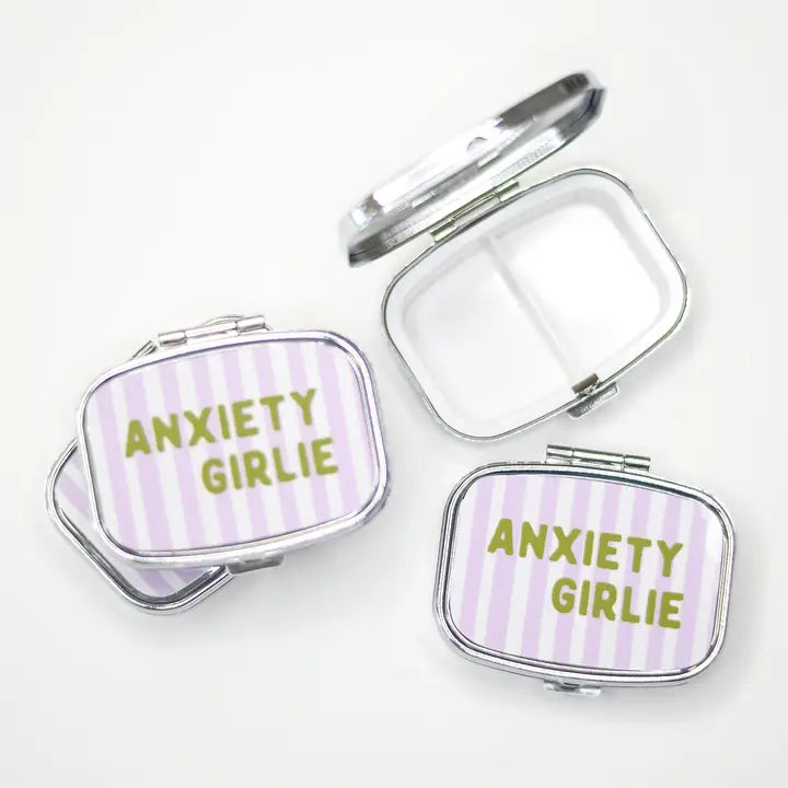 Funny Pill Box Compact Mirror