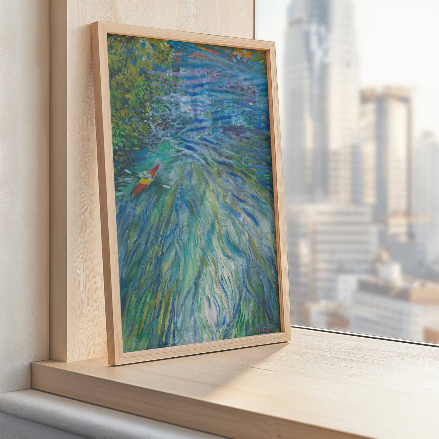 GUEST ARTIST COLLAB x MCSeaborne Art | San Marcos Texas River Art Print