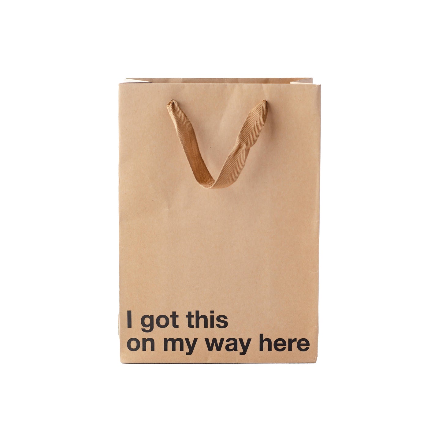 "I Got This On My Way Here" Gift Bag