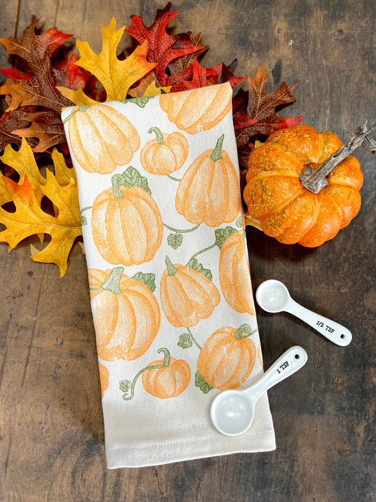 Pumpkin Pattern - Kitchen Towel