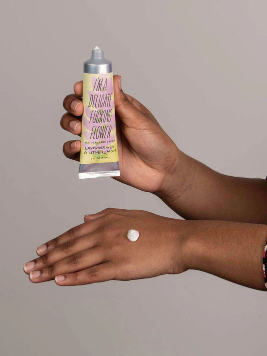 I'm a Delicate Fucking Flower Natural Hand Cream