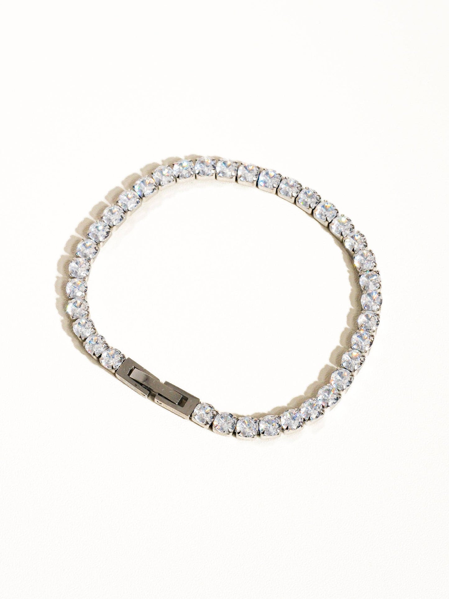 René Non-Tarnish Rhinestone Dressy Bracelet