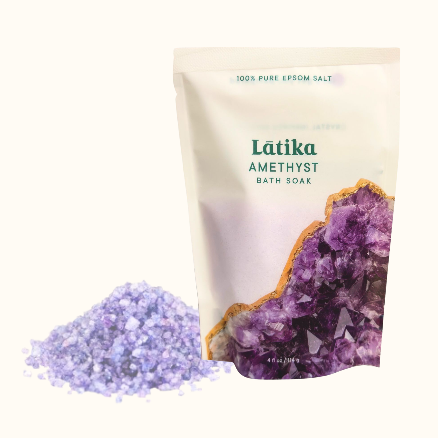 Geode Crystal Inspired Bath salt - Amethyst