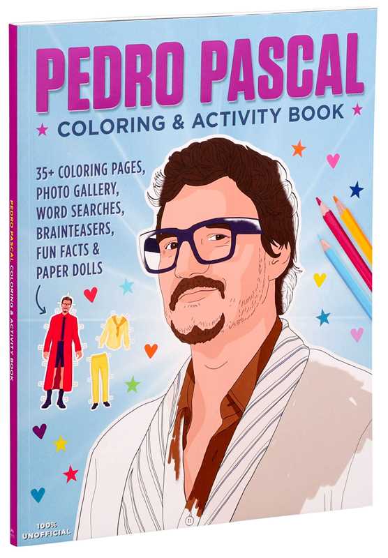 Pedro Pascal Coloring & Activity Book by Editors of Thunder Bay Press