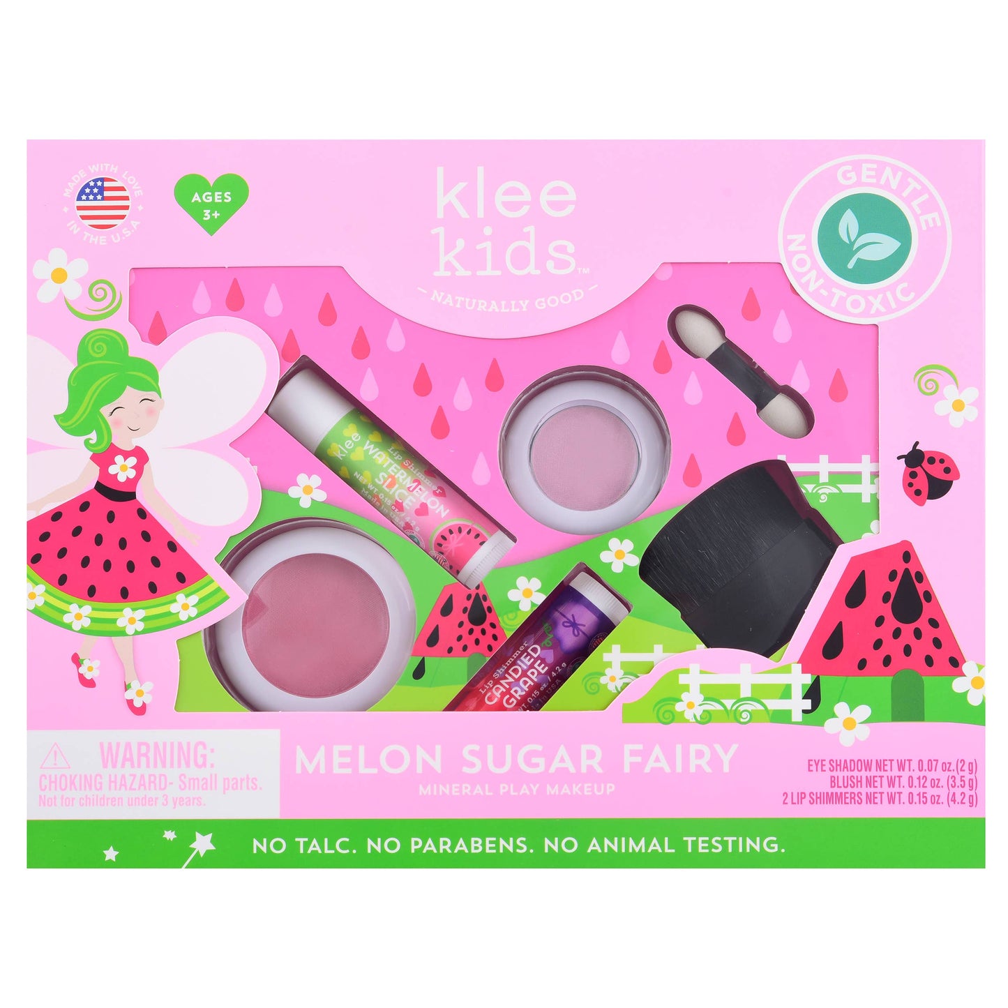 Mermaid Star - Klee Kids Natural Play Makeup 4-PC Kit