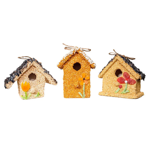 Spring Fruit Cottages - Bird Seed Houses