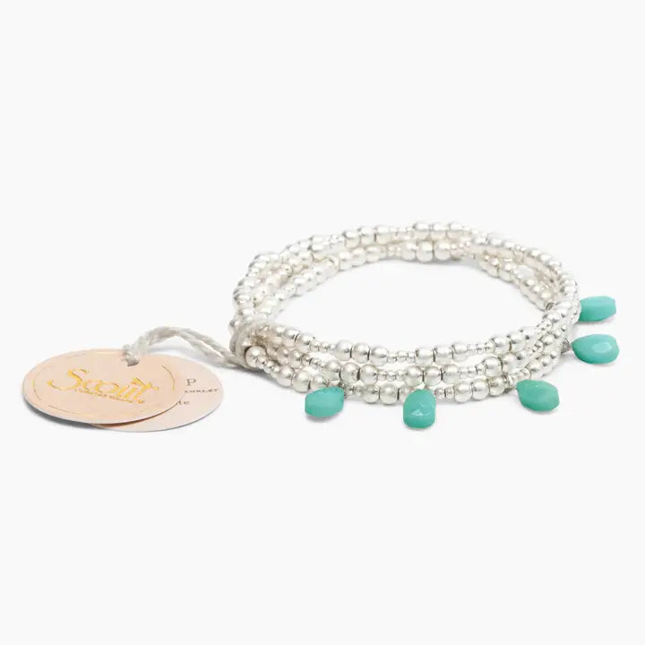 Metal Wrap - Timeless/Turquose/Silver