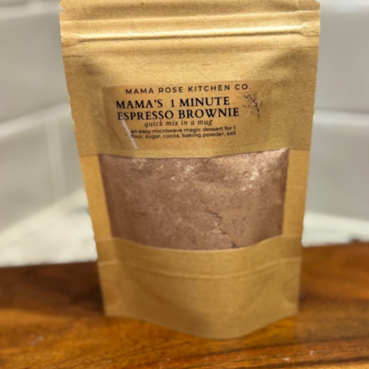 Mama Rose 1 minute Espresso Brownie
