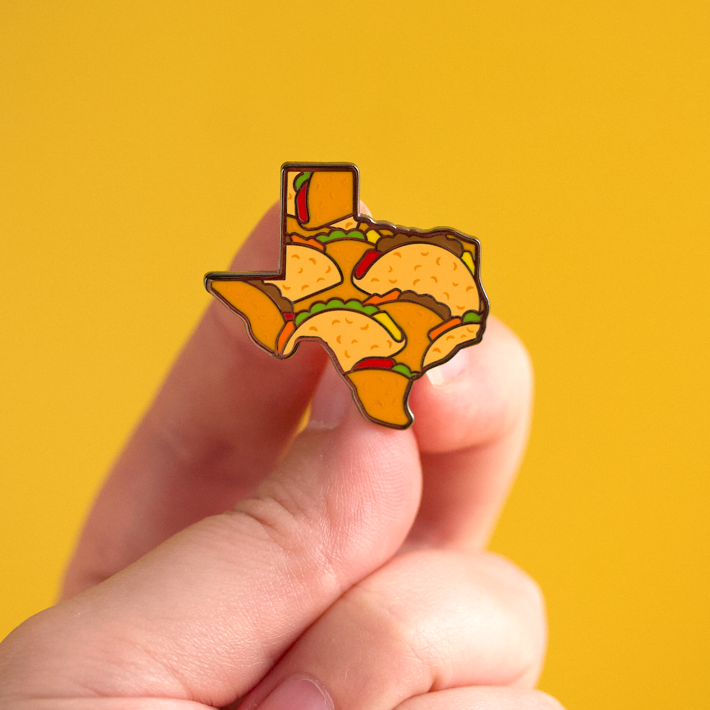 Texas Tacos Pin